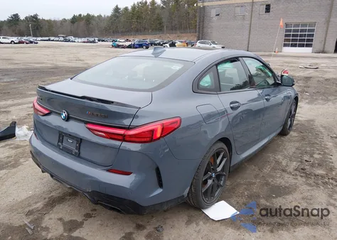 2021 BMW M235I Gran Coupe xDrive z USA, uszkodzony, nr VIN WBA13AL07M7G55945